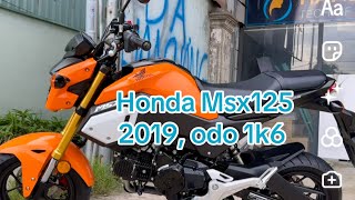 Mới về Honda Msx125 cực keng, xe lướt, giá tốt #xuanbinh #binhduong #xecugiare