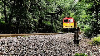 (4K) DB cargo class 60 nos 60054 thunders towards stocksbridge with aldwalk steel train