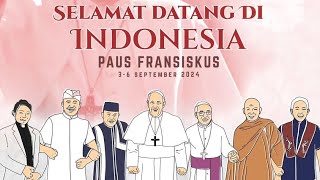 Menyambut Paus Fransiskus di Indonesia #popefrancis