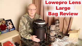 lowepro lens large bag 13x32cm review