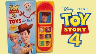 Toy Story 4 - The Toys Are Back - Disney Play a Sound Book For Kids - Toy Story 4 Characters