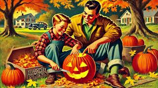 Vintage Halloween Music || Nostalgic 1930s - 1940s Music & Fall Ambience