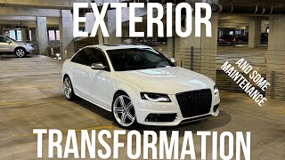 B8 Audi S4 Exterior Transformation in 15 minutes