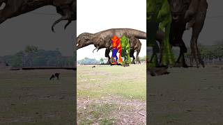 Big Dinosaur chase T-Rex chasing part- 817 #shorts #dinosaur #youtube #dinosaurs #youtubeshorts