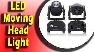 Best  LED Moving Head Light RGBW Beam Light | DMX for Show DJ Disco Party Stage Lighting