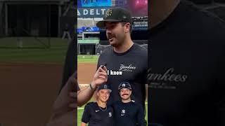 Yankees Rate Their Teammates Pickleball Abilities #nyyankees #pickleball #baseball #baseballshorts