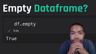 Data Validation in Python: Using df.empty to Ensure Clean Data