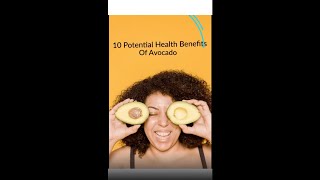 10 Potential Health Benefits Of Avocado #shorts