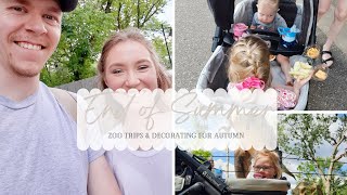 FAMILY TIME & DECORATING FOR AUTUMN 🍂 | END OF SUMMER 2023 VLOG