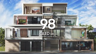 98" QLED: Supersize your space