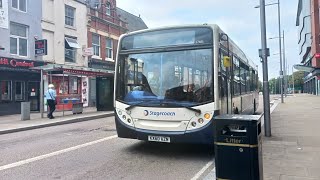 Stagecoach Midlands ADL Enviro 300 KX60 AZN 27685 On Route 8 To Rectory Farm