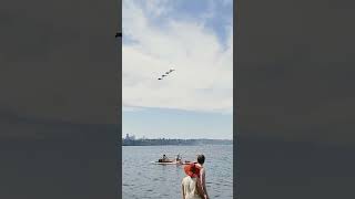 Opposing Knife Edge & Diamond Vertical Break | Blue Angels | Seafair 2024