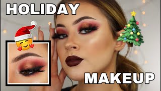 In-Depth Holiday Makeup Tutorial || Makeuppbyruthie