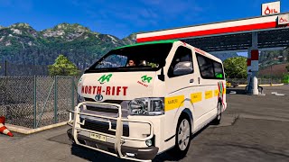 Northrift Shuttle Eldoret to Nakuru amazing Views drive | Offroad driving with Northrift Shuttle