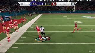 Madden 20 clips…~Lamar Jackson got 703 yards