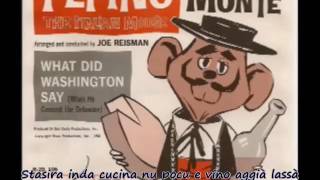 Lou Monte - Pepino, the Italian Mouse (Inglese, Calabrese)