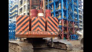 KH700 HITACHI Crawler crane 150T from japan for sale