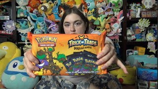 Abby Opens Pokemon Halloween Trick or Trade Packs 2024 P1