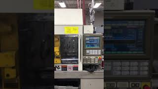 2003 TOSHIBA 150-TON PLASTIC INJECTION MOLDING MACHINE VIDEO #1