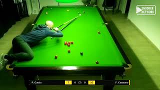 TEST SNOOKER CLUB - REG. FIBIS EMILIA-ROMAGNA CAT. A 2020/21 - P. Garzia vs F. Cesarano