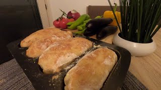 The Best Homemade  Bread Recipe | How to make Open Crumb Rustic Bread /  Buke Shtepie