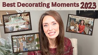 BEST DECORATING MOMENTS OF 2023 | MOST LIKED VIDEOS THROUGHOUT THE SEASONS | HOME DECOR IDEAS