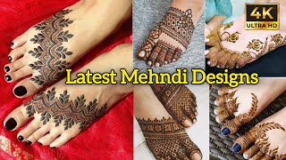 Beautiful Foot Mehndi Designs | Latest Mehndi Designs |