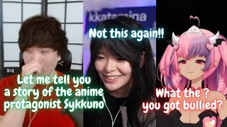 Sykkuno tells Miyoung and Ironmouse the story of the anime protagonist Sykkuno without magic.