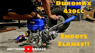 GoKart Build (DuroMax 420) Stage 1 Governor Delete