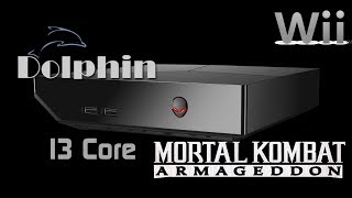 Dolphin on Alienware Alpha - Mortal Kombat Armageddon