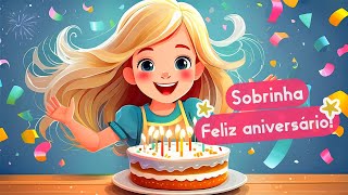 Feliz aniversário, querida sobrinha! 🎉🎈😉💕