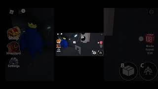 Funny Moments Rainbow Friends - Blue Is Blind Can't JUMPSCARE Me #shorts