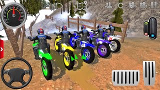 Extreme Motocross Multiplayer Off-road Mud Racing Motorcycle Stunt Bike Android Impossible Gameplay