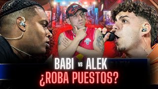 BABI vs ALEK ¿ROBA PUESTOS?