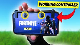 Fortnite MOBILE Working CONTROLLER RELEASED for ANDROID and iOS! (Mobile Claw)