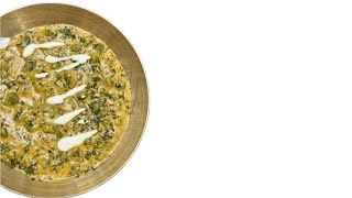 Methi Matar Malai (मेथी मटर मलाई) (Punjabi Style Fenugreek Leaves & Green Peas in Creamy Gravy)