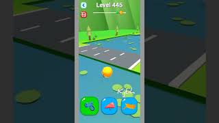 Shape Shifting 🚦🏃‍♂️🚲🚗 Gameplay Walkthrough Android, ios #shorts #mobilegame kjbh15