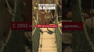 Интересные факты об Испании. С 2002 года Испанская армия...