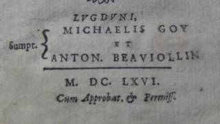 "Theses Universae Theologiae" incendio londra 1666