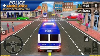 Police Ambulance Van Driving - 911 Rescue Emergency Simulator - Android GamePlay #2