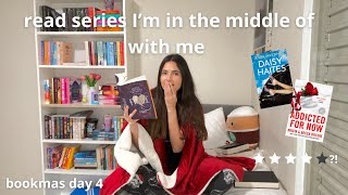 reading series I'm in the middle of pt 2. reading vlog | bookmas day 4