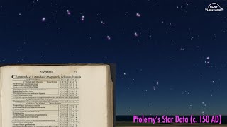 Ancient Star Charts - Ptolemy and Tycho Compared