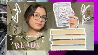 my april reads !! | 2022