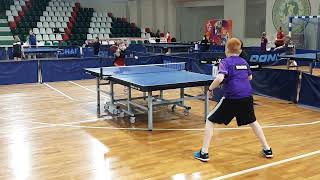 Борейко К.(Витебск) : Ковкель А.(Гродно). Кубок Надежд. Tabletennis.