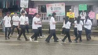 NSS vols of Saint Claret College, AP performed Nukkad Natak spreading awareness on cleanliness