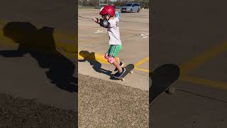 Jumping off skateboard #skatebaording