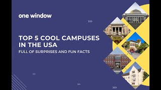 Top 5 Cool Campuses In The USA : Full Of Surprises And Fun Facts