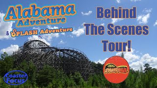 BEHIND THE SCENES AT ALABAMA SPLASH! Alabama Splash Adventure Vlog (Midwest South Trip Part 6)