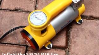 BYT-7A109 Portable 12V Car Air Compressor