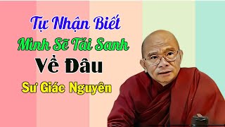 Tự Nhận Biết Mình Sẽ Tái Sanh Về Đâu | Sư Giác Nguyên | Sư Toại Khanh